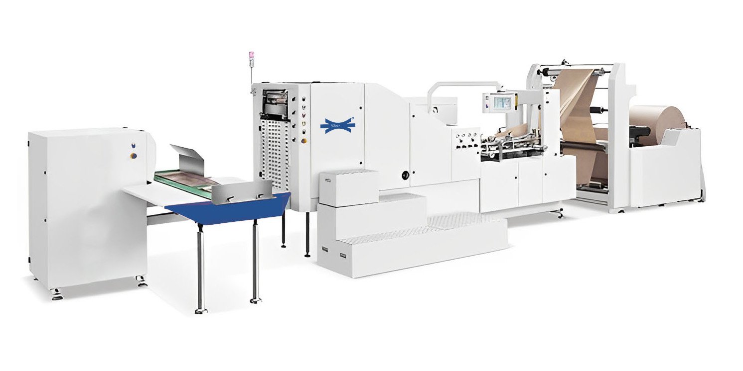 Square Bottom Paper Bag Making Machine